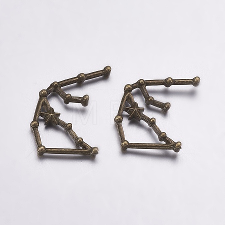 Alloy Cabochons PALLOY-L204-06AB-1