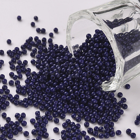 11/0 FGB Grade A Baking Paint Glass Seed Beads X-SEED-N001-A-1009-1