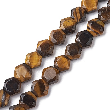 Natural Tiger Eye Beads Strands G-K359-C16-01-1