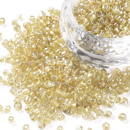 (Repacking Service Available) Round Glass Seed Beads SEED-C016-3mm-162-1