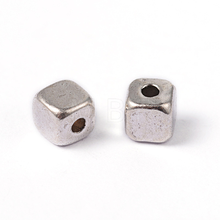 Tibetan Style Alloy Spacer Beads X-LFH10002Y-1