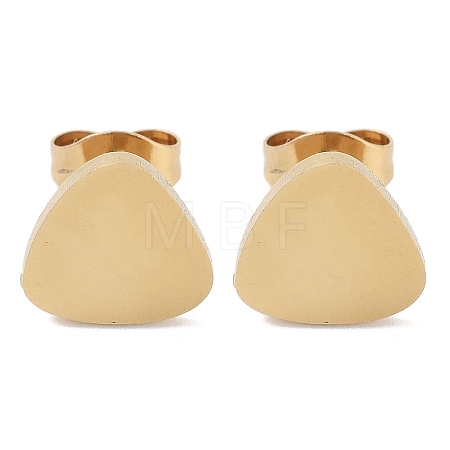 PVD Vacuum Plating 304 Stainless Steel Stud Earrings for Women EJEW-A048-46M-G-1