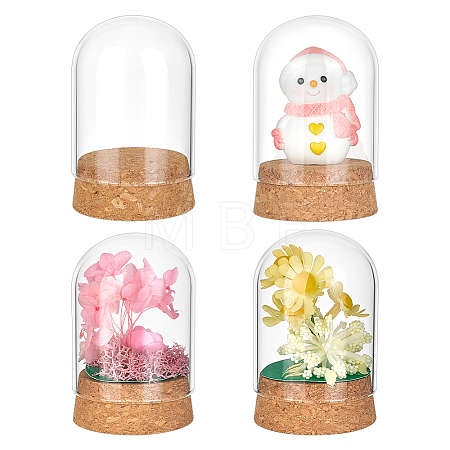 Glass Dome Cover CON-WH0110-320B-1
