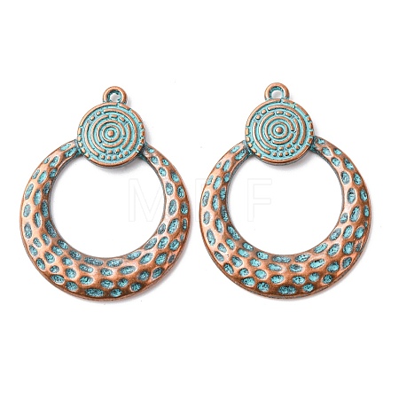 Tibetan Style Alloy Pendants FIND-B055-02E-1
