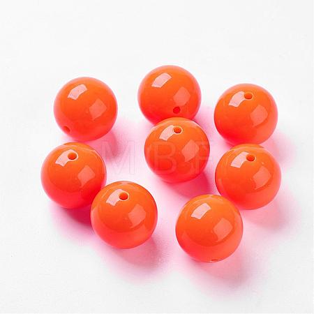 Neon Acrylic Beads LACR-20mm-4-1