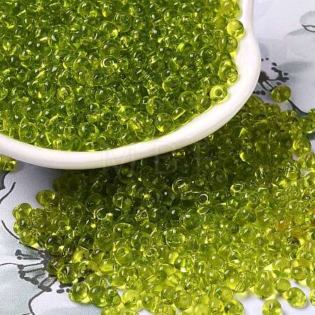 Transparent Colours Glass Seed Beads SEED-P006-02A-04-1