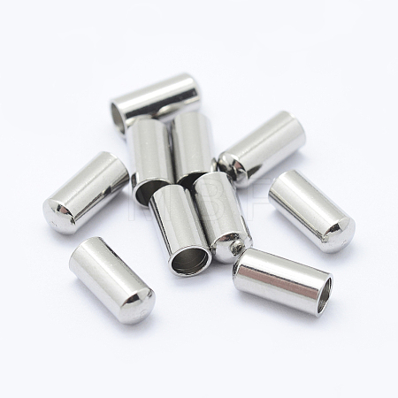 Tarnish Resistant 304 Stainless Steel Cord End Caps STAS-K152-03C-1