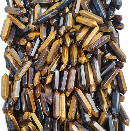 Natural Tiger Eye Healing Stones PW-WG3C574-04-1
