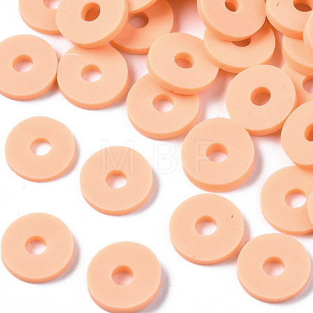 Handmade Polymer Clay Beads CLAY-R067-8.0mm-B13-1