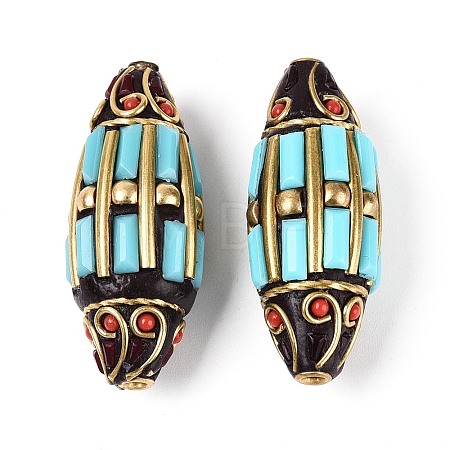 Handmade Indonesia Beads IPDL-N004-10C-1