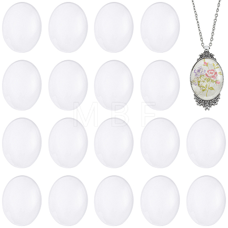50Pcs Transparent Glass Cabochons GGLA-BBC0001-02-1
