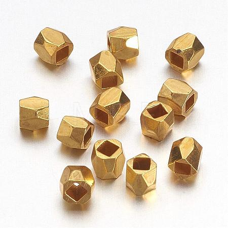 Brass Spacer Beads PALLOY-C077-G-1