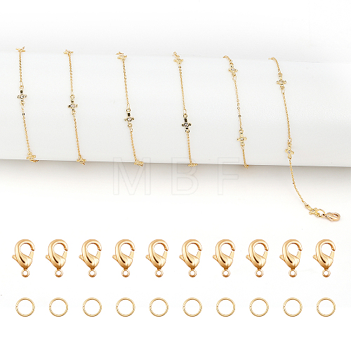 DIY Chain Bracelet Necklace Making Kit DIY-CA0005-37-1