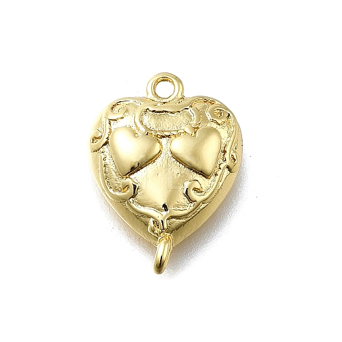 Brass Heart Links KK-K400-49G-01-1