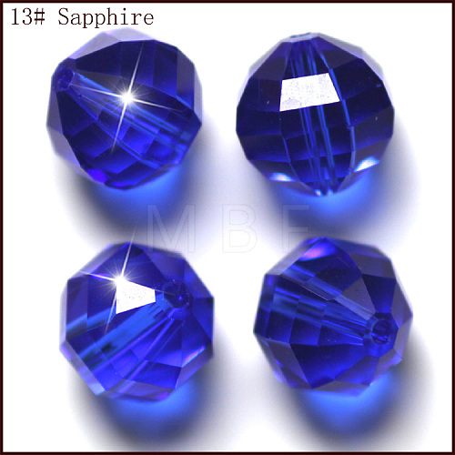 Imitation Austrian Crystal Beads SWAR-F079-8mm-13-1