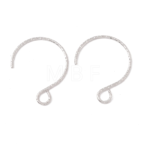 Tarnish Resistant 316 Surgical Stainless Steel Earring Hooks STAS-D183-03P-02-1