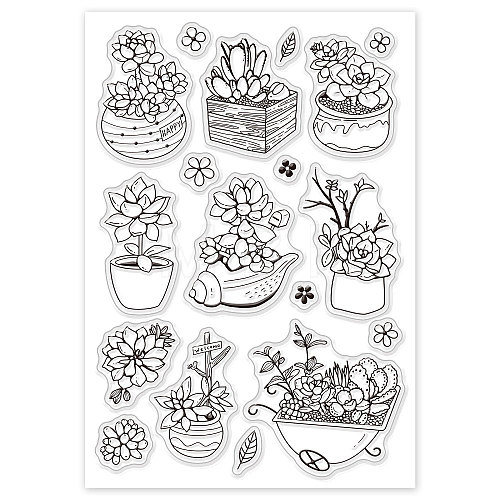 PVC Plastic Stamps DIY-WH0167-56-120-1