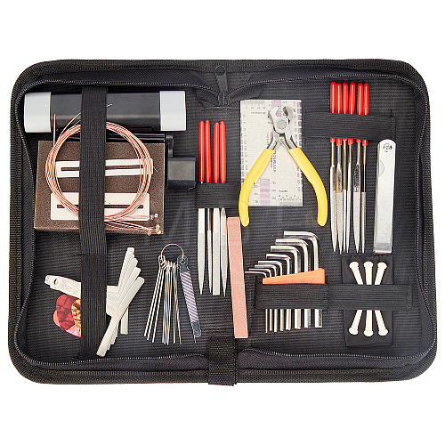 Guitar Repairing Maintenance Tool Kit AJEW-WH0168-50-1