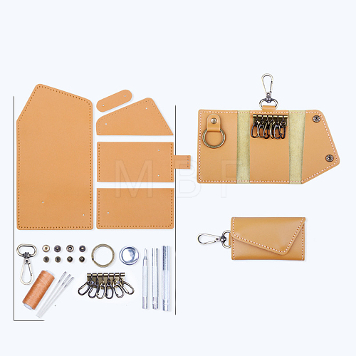 DIY Key Case Keychain Holder Making Kits PURS-PW0010-53D-1