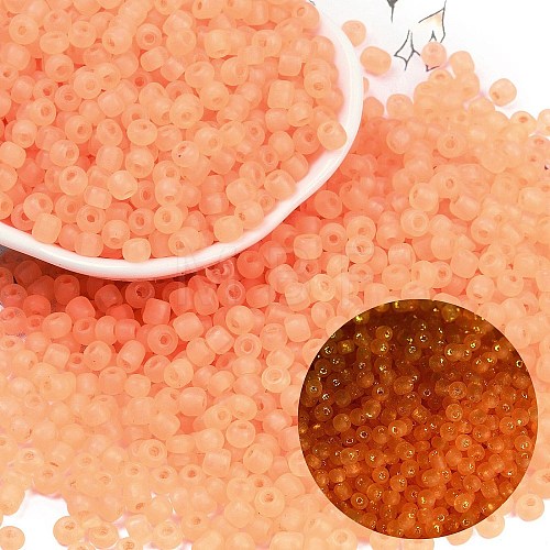 6/0 Luminous Glass Seed Beads SEED-NH0001-01D-1