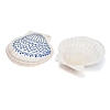 Printed Natural Shell Big Pendants SH-CBA93AD-19D-2