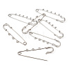45Pcs 3 Style Stainless Steel Safety Pins STAS-TA0001-31-4