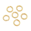 Brass Open Jump Rings KK-H532-43D-G-1