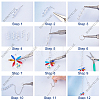 Crystal Suncatcher Making Kit for Hanging Pendant Ornament DIY-SC0020-48-4