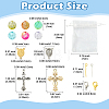 Religion DIY Pendant Decoration Making Kits DIY-YW0018-34-3