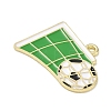Alloy Enamel Pendants AL-CBAD1A5-01F-G-2