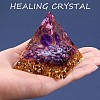 Amethyst Crystal Pyramid Decorations JX069A-5