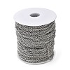 Tarnish Resistant 304 Stainless Steel Cable Chains CHS-Q001-07-100m-5