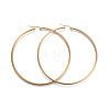 201 Stainless Steel Big Hoop Earrings LS-EJEW-A052-20A-G-1