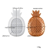 Pineapple & Leaf Tray Plaster Plate Silicone Mold Fruit Storage Tray PW-WGE09E6-01-2