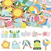 30Pcs 10 Styles Alloy Enamel Sports Pendants ENAM-YW0008-86-1