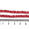 Electroplate Transparent Glass Beads Strands LS-EGLA-A035-T3mm-A01-4