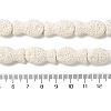 Fish Dyed Natural Lava Rock Beads Strands G-O126-01A-10-4