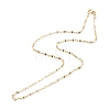 Brass Oval Link Chains Necklace for Women NJEW-P265-09G-2