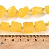 Raw Rough Natural Quartz Crystal Beads Strands G-Z131-J01-10-3