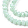 Electroplate Glass Beads Strands EGLA-A034-P1mm-A20-3