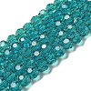 Transparent Glass Beads EGLA-A035-T8mm-D12-1