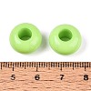 Opaque Acrylic European Large Hole Beads SACR-N019-03D-3