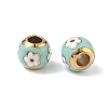 304 Stainless Steel Enamel European Beads STAS-G393-02G-02-1