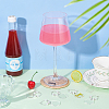 Acrylic Wine Glass Charms AJEW-BC0003-80-6