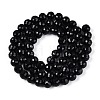 Opaque Solid Color Glass Bead Strands GLAA-R095-P12mm-02-2