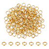200Pcs Brass Split Rings FIND-UN0016-25A-1