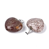 Natural Gemstone Pendants G-N362-05P-10-2