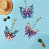 6 Style Butterfly Pendant Decoration DIY Diamond Painting Kit PW-WG10707-01-3