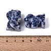 Natural Blue Spot Jasper Horse Figurine DJEW-N005-01I-3