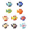 5Pcs 5 Colors Handmade Lampwork Pendants LAMP-FS0001-80B-2